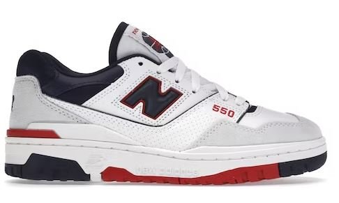 N3W B4L4NCE 550 – WHITE NAVY RED