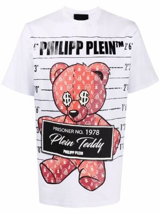 CAMISETA PH¡L¡PP PL3IN - TEDDY BEA