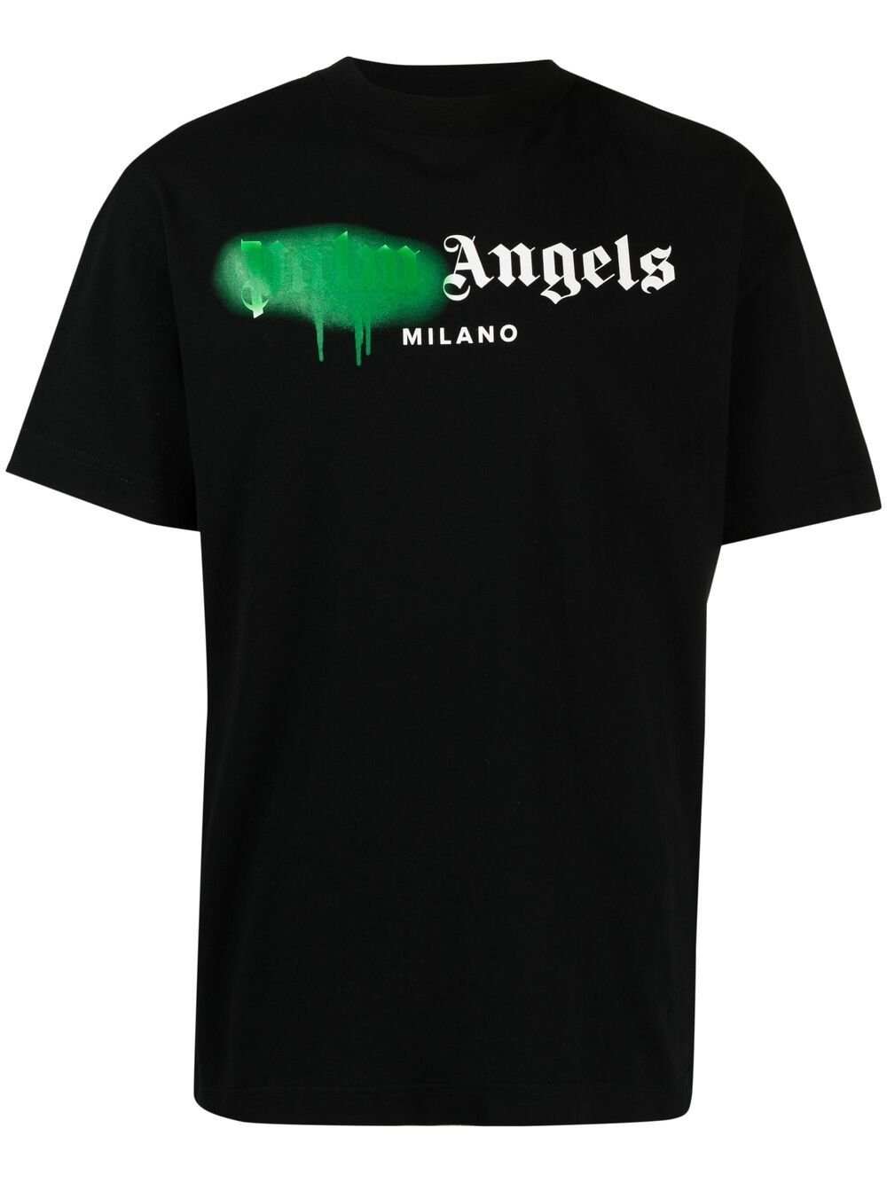 CAMISETA - P4LM 4NGELS NEGRO VERDE