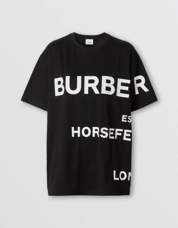 CAMISETA BVRB3RRY - HORSEFERRY NEGRO