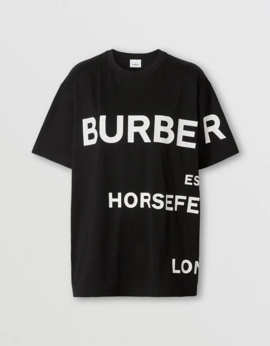 CAMISETA BVRB3RRY - HORSEFERRY NEGRO