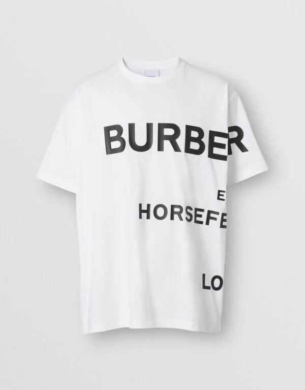 CAMISETA BVRB3RRY - HORSEFERRY BLANCO