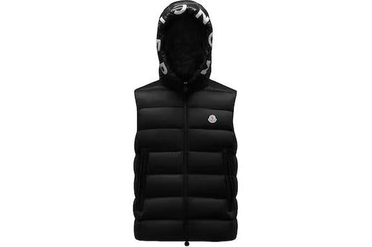 CHALECO - M0NCLER MONTREUIL VEST NEGRO