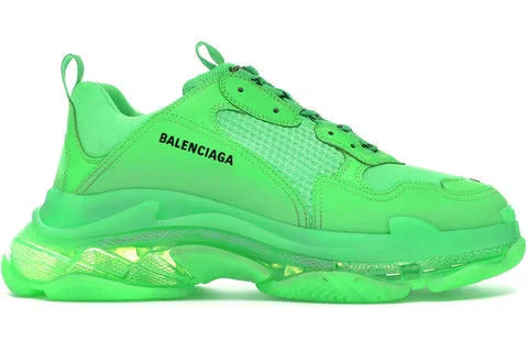 BAL3NCI4GA TRIPLE S - NEON VERDE CLEAN SOLE