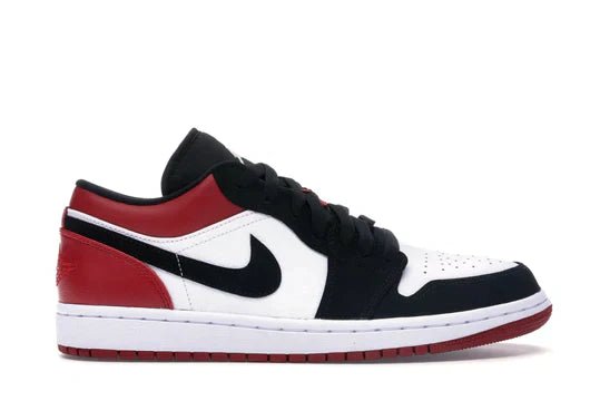 J0RDAN  1 LOW - BLACK TOE ROJAS